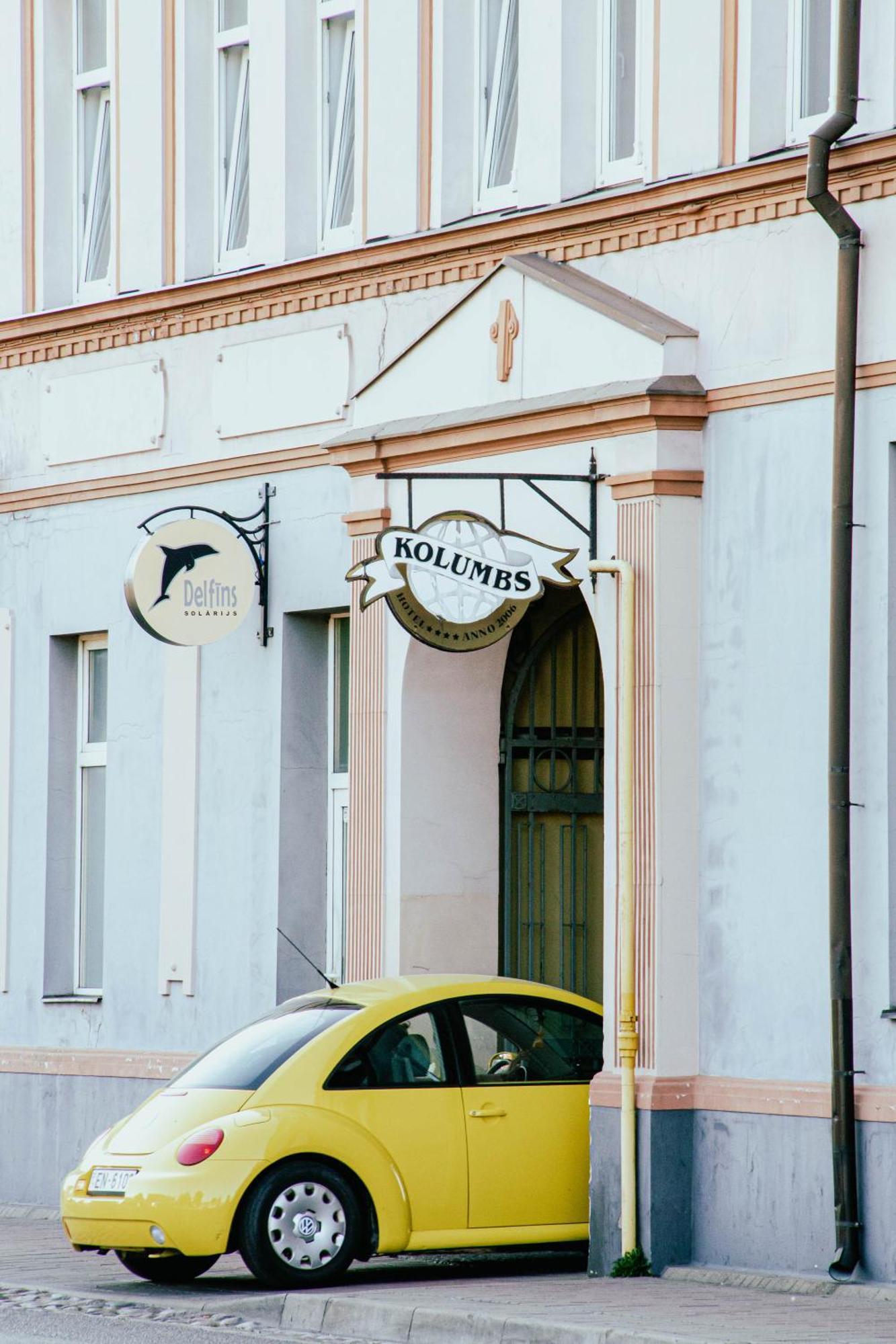 Hotel Kolumbs Liepāja Dış mekan fotoğraf