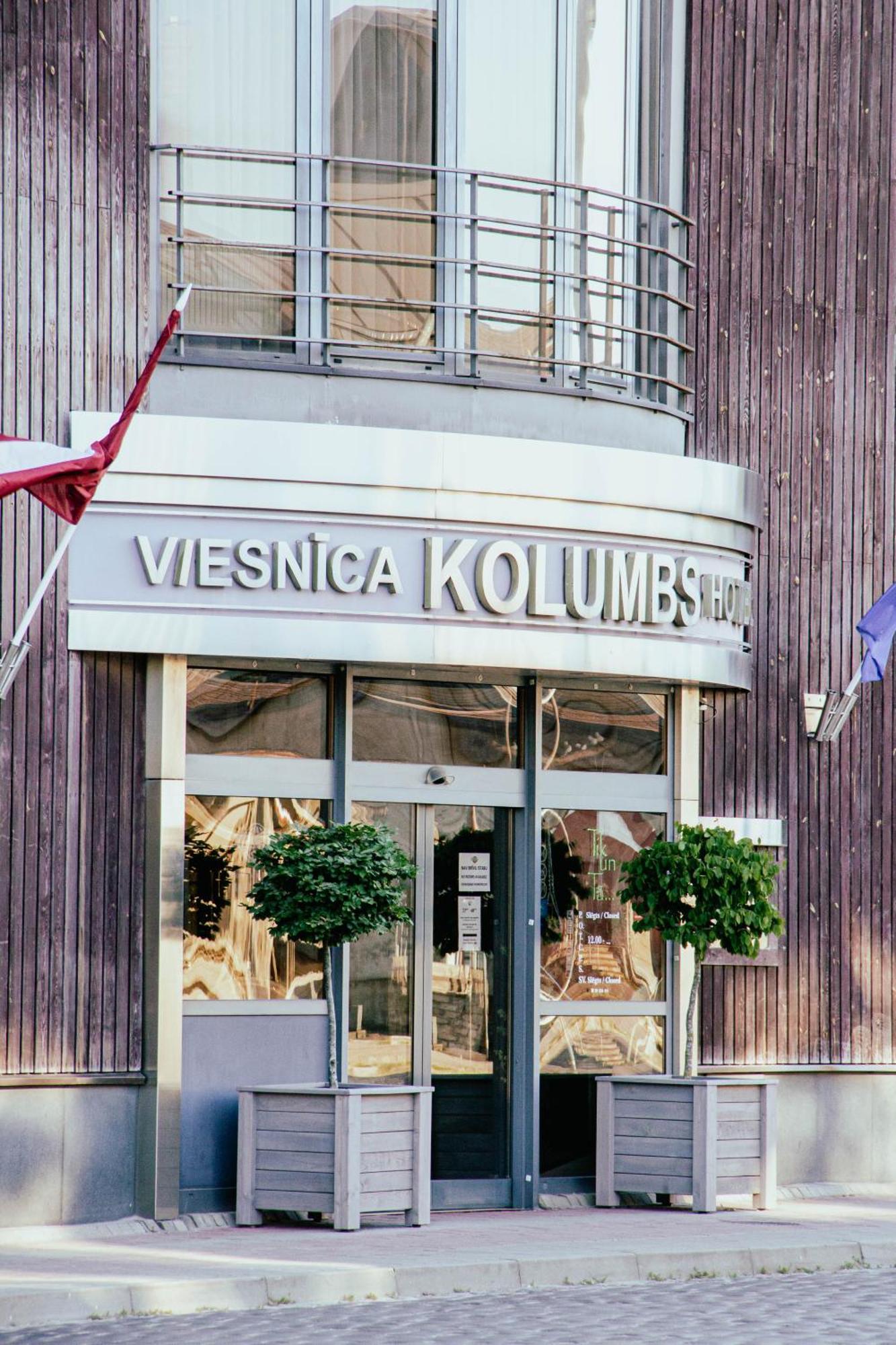 Hotel Kolumbs Liepāja Dış mekan fotoğraf
